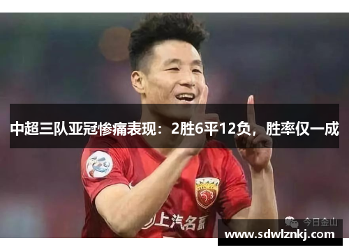 中超三队亚冠惨痛表现：2胜6平12负，胜率仅一成